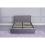 Grey Upholstered Storage Ottoman Bed With 3ft Single High Quality Memory Foam Mattress 9