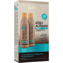 Kativa Tech Post Relaxer Kit X 2 Eenheden (Shampoo + conditioner 250 Ml) van KATIVA