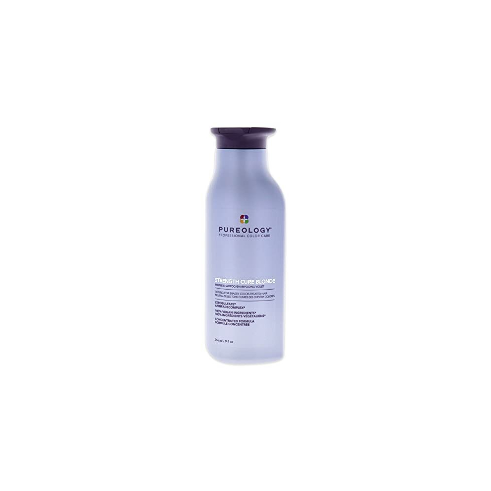 Pureology Strength Cure Best Blonde Purple Shampoo | Restore & Tone | Sulfate-Free | Vegan | 8.5 oz