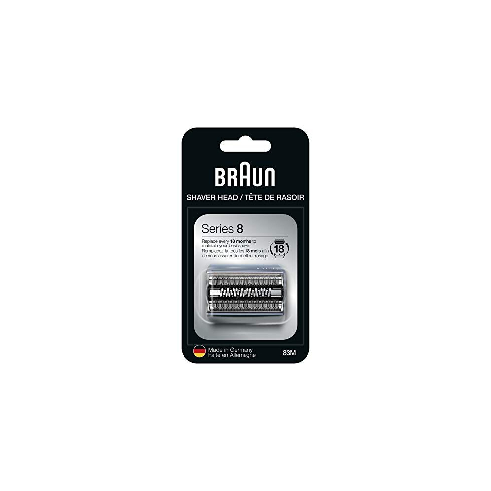 Braun Series 8 Electric Shaver Replacement Head - 83M - Compatible with Electric Razor 8370cc, 8340s, 8350s