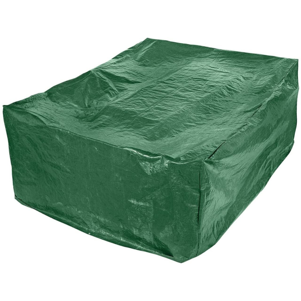 Draper 278cm x 204cm x 106cm Large green Patio Set cover - Rectangular Waterproof Heavy Duty Outdoor garden Set