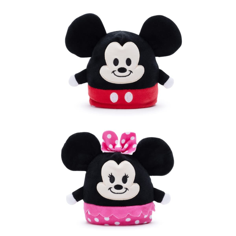 Disney child and Mandalorian Reversible - Meet Reversible grogu and Mandalorian Plush Toy Mickey & Minnie