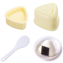 DIMVKA 2-pak Onigiri Sushi Maker Form Trekant Sushi Press (stor og lille) Non Stick Sushi-risfremstillingss?t med 1 pakke lille rispagaj