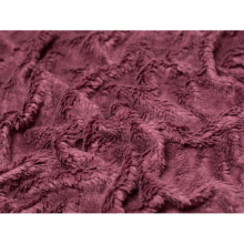 (Cassis) Minerva Core Range Cotton Sherpa Fleece Fur - per metre