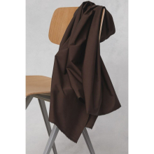 (Umber) Mind The MAKER Organic Papertouch 100% Cotton Poplin - per metre