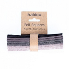(Mix 12) Minerva Wool Felt Fabric Packs - per pack
