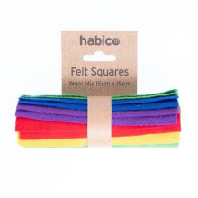 (Mix 15) Minerva Wool Felt Fabric Packs - per pack