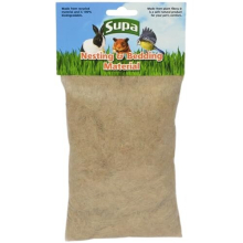 Supa Natural Bedding & Nesting Material For Birds & Small Animals, Environmentally Friendly Jute Fibre. Makes A Warm Cosy And Safe Nest