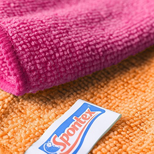 Spontex Microfibre Cloths, Pack of 4 2