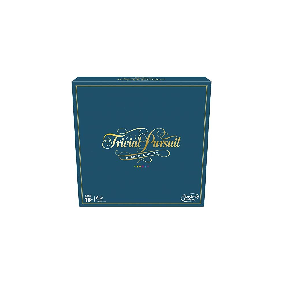 Hasbro Gaming Trivial Pursuit Game, Classic Edition