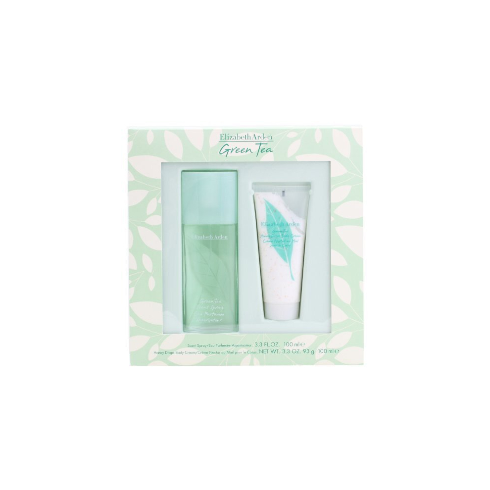 Elizabeth Arden Green Tea Gift Set 100ml EDP + 100ml Green Tea Honey Drops Body Cream