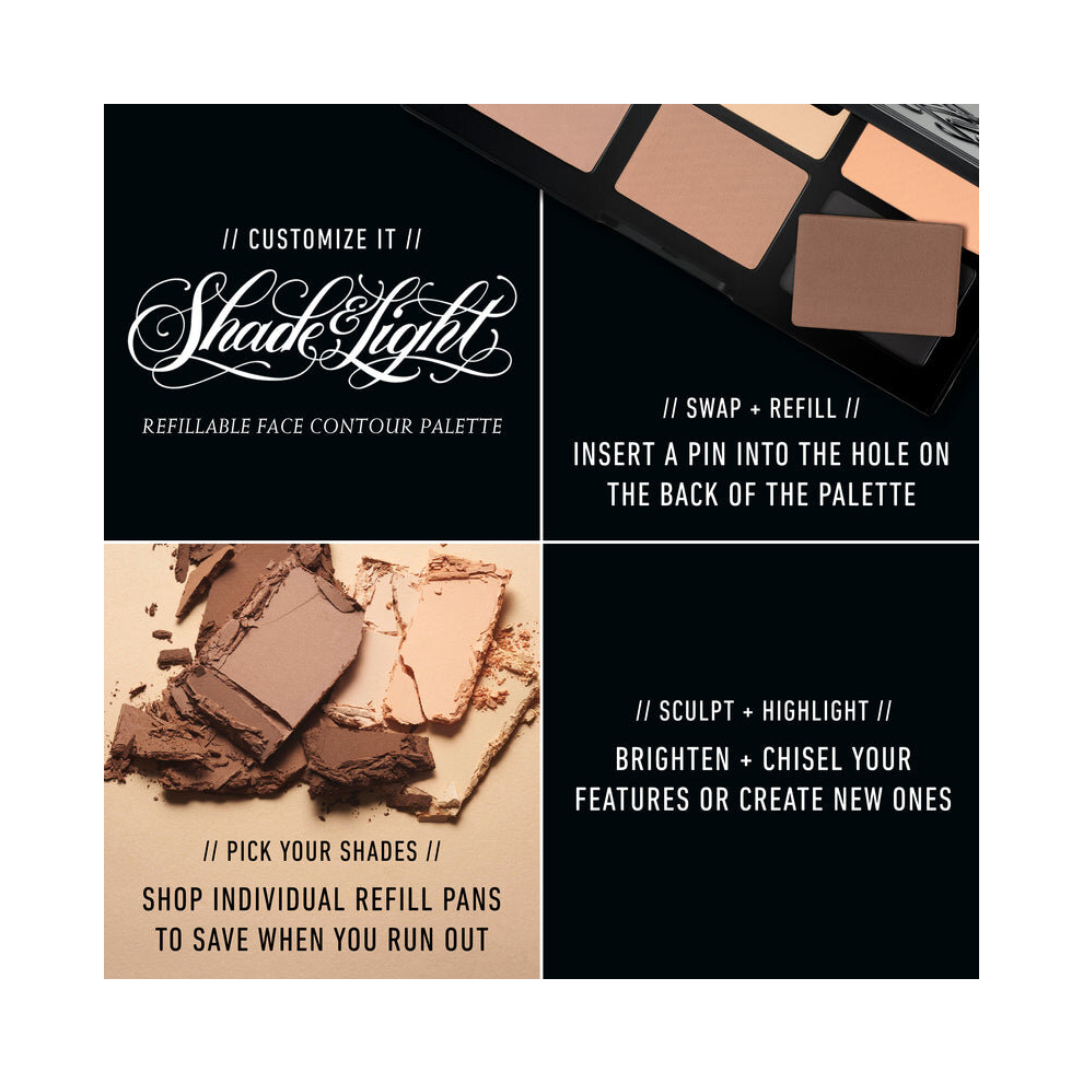 Kvd Vegan Beauty Kvd Shade & Light Refill Suede Contour Powder 4.5G