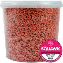SQUAWK Berry Suet Pellets (1L)