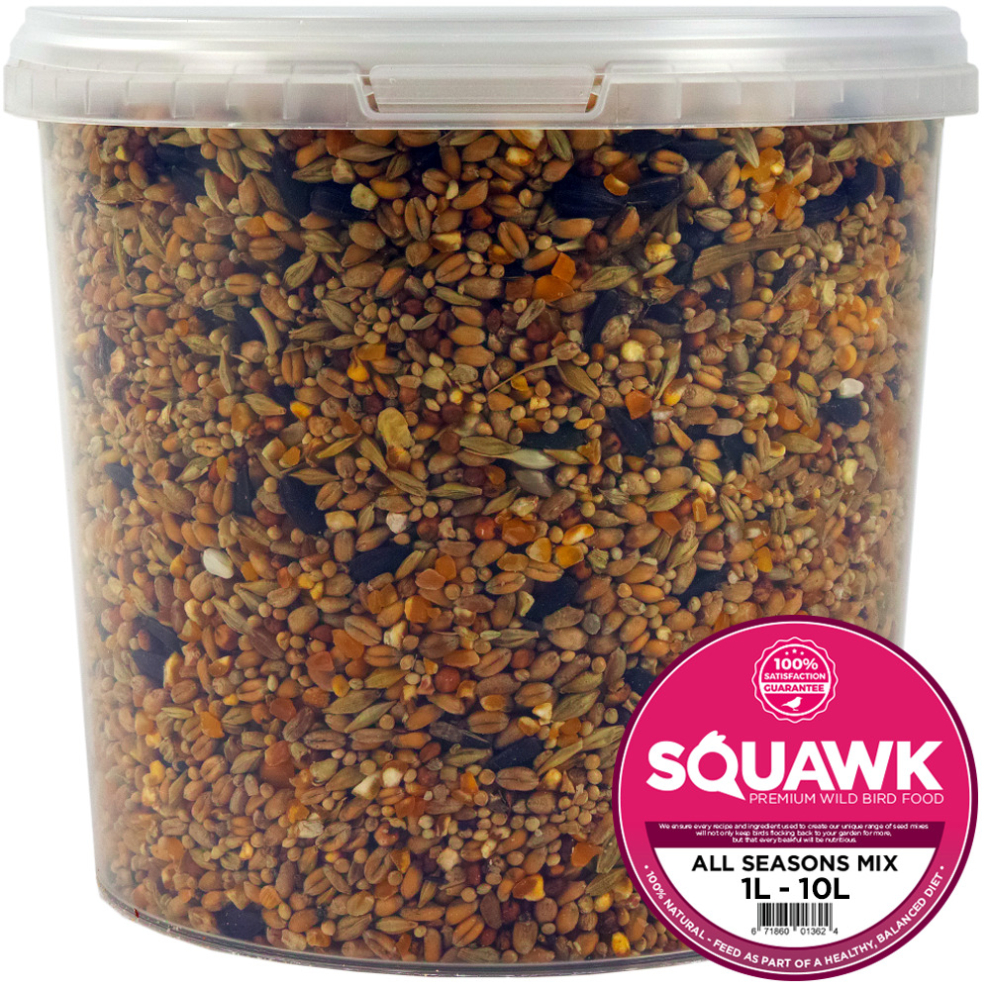 SQUAWK All Seasons Wild Bird Food Mix (1L)