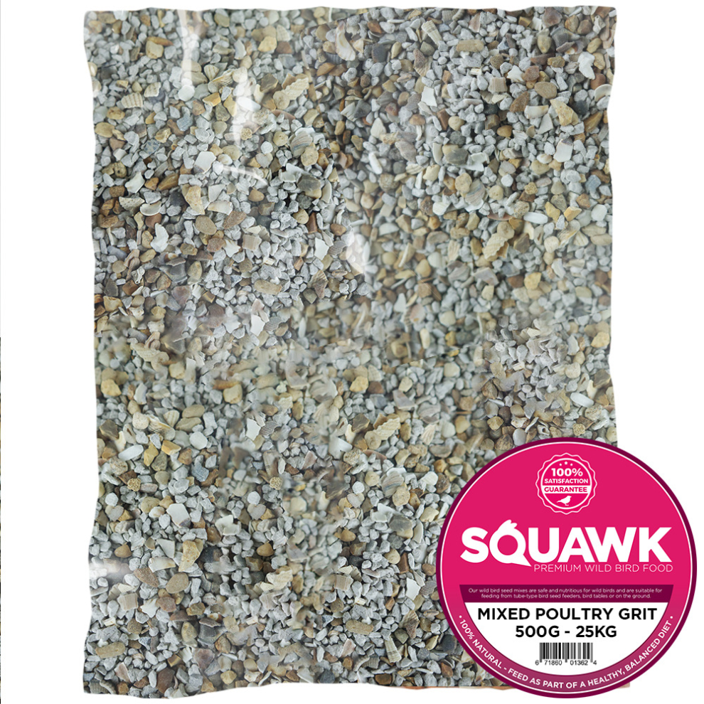 Squawk Mixed Poultry Grit (25Kg)