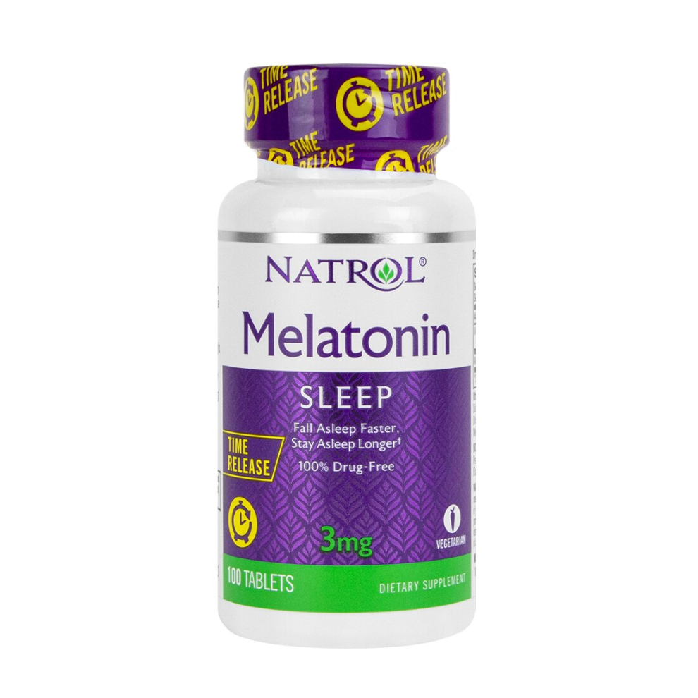 Natrol Melatonin - Time Released (3mg) 100 Tabs