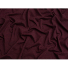(Bordeaux) Minerva Core Range Recycled Cotton Jersey Stretch Knit - per metre