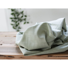 (Soft Mint) Meet MILK Stretch Woven Tencel Lyocell Grunge Jacquard - per metre
