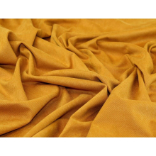 (Ochre) John Louden Stretch Woven Suede Twill - per metre