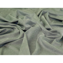 (Mint) John Louden Stretch Woven Suede Twill - per metre