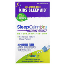Boiron, SleepCalm Kids, 2 Portable Tube, 80 Perler Hver