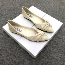 Summer Shoes Woman European Ladies Flats Microfiber comfortable soft soles Espadrilles Shoes Pointed Toe Flats Shoes 31-45