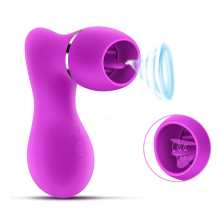 (Purple (suck 3 frequency+lick 7 frequency)) TECHFUN Factory Tongue Sucking Female Masturbation To Suck Milk To Lick The Clitoris Gxid Vibration Stick Jumping Egg Sex Supplies On Behalf Of
