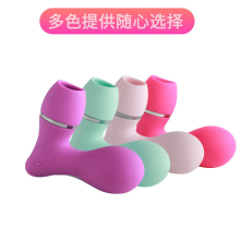 (Green (3 frequency+licking 7 frequency)) TECHFUN Factory Tongue Sucking Female Masturbation To Suck Milk To Lick The Clitoris Gxid Vibration Stick Jumping Egg Sex Supplies On Behalf Of