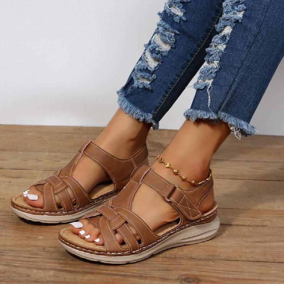 Orthopedic Sandals Women Bunion Corrector Platform Walking Sand Sandalias Ladies Wedge Sandals Female Beach Shoes Women-image-OPC-PCY6FZP-NEW