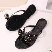 Woman Sandals Flats Woman Flip Flops Summer Shoes Flats Sandals Beach Rivets Shoes Sandals Girls Size 36-40