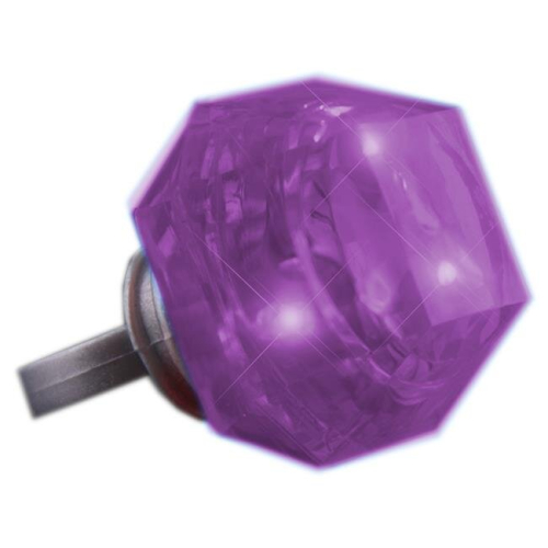 Huge Gem Diamond Ring, Purple