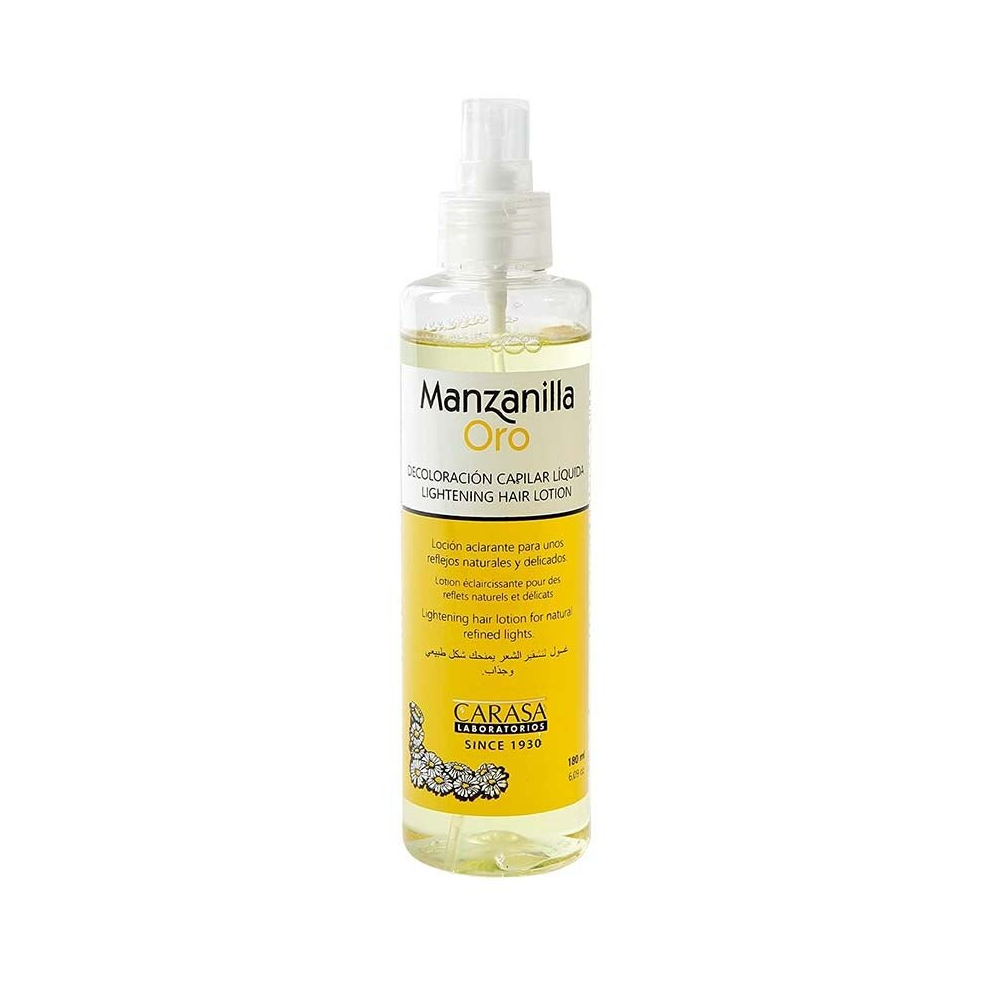 Manzanilla Oro Hair Hair Lotion With Chamomile Extract 180ml