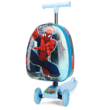(Flash wheel 8) New cute suitcase scooter children's 16 inches