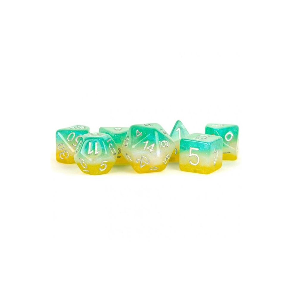Photos - Other Toys Layered Stardust Tropics Dice, Set of 7 BE3305348
