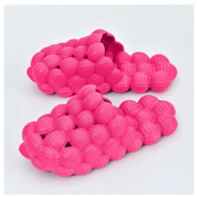 Funny Bubble Slides With Charms Men Women Massage Slippers Summer House Shoes Platform Bubble Ball Sandals Anti-Slip Flip Flops