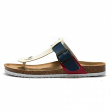 Summer Outside Men Cork Flip Flops Casual Beach Non-slip Slip on Slipper Slides Shoe