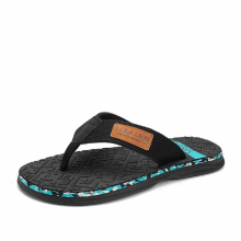 Size 39-45 Summer Hot Green Flip Flops for Man Lightweight Mens Flat Slippers Soft Comfortable Beach Slippers Male