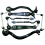 BMW X5/X6 Front Lower Wishbone Suspension Arm Kit 8pc TBX5E70FRONTSUSPKIT fits E70/E71/E72 6