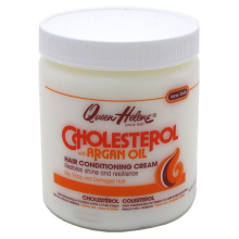 QUEEN HELENE Cholesterol Hair Conditioning Creme Argan Oil 15 oz