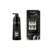 Dexe Black Hair Dye Shampoo Hair treatment And Hair care 400 ml For Men