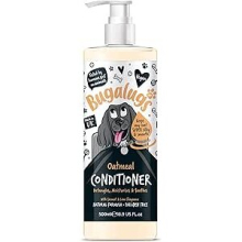 BUGALUGS Dog Conditioner with Oatmeal & Aloe Vera dog perfume, best grooming Conditioner for dogs, puppy & smelly pet that detangles & moisturises