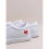 Metallic Heart Decor Skate Shoes 4