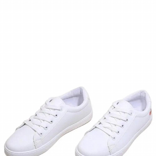 Metallic Heart Decor Skate Shoes 1