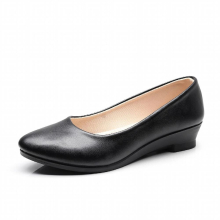 Women Ballet Shoes Women Wedges Casual PU leather Shoes Office Work Boat Shoes Cloth Sweet Loafers Womens Classics Shoes