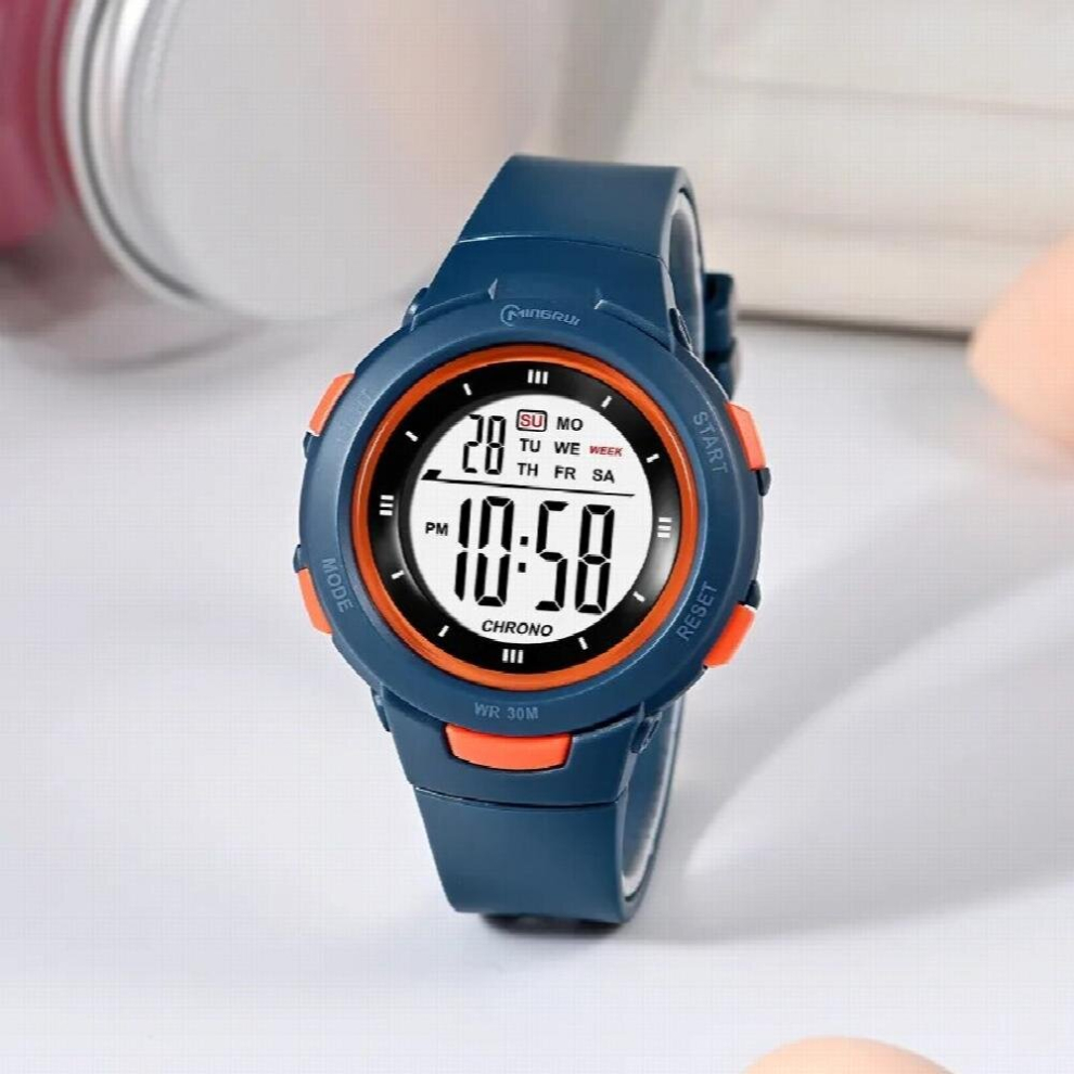 UTHAI CE49 Student Luminous Waterproof PU Strap Pinhole Electronic Watch-image-OPC-PCY8Q8X-NEW