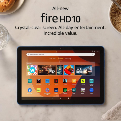 Amazon Amazon Fire HD 10 tablet, built for relaxation, 10.1" vibrant Full HD screen 1