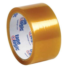 2 in. x 55 yards Clear No.51 Natural Rubber Tape - Case of 6