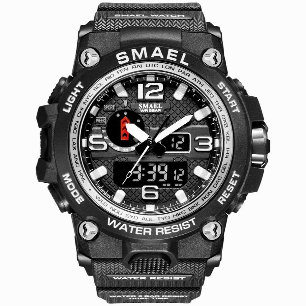 Top Men Sports Watches Digital LED Electronic G Style Quartz Wristwatches Waterproof Swimming Shock Military