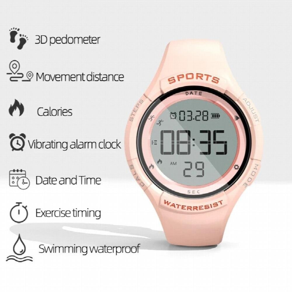 Silicone Strap Student Smart Watch Women Men Sport Watches Electronic Ladies Watch Electronics Clock Female Smartwatch Gift Brown 885674450920
