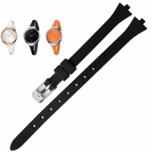 Rubber watchband 3mm for K4U236 K4U231XE women watch strap lady silicone bracelet
